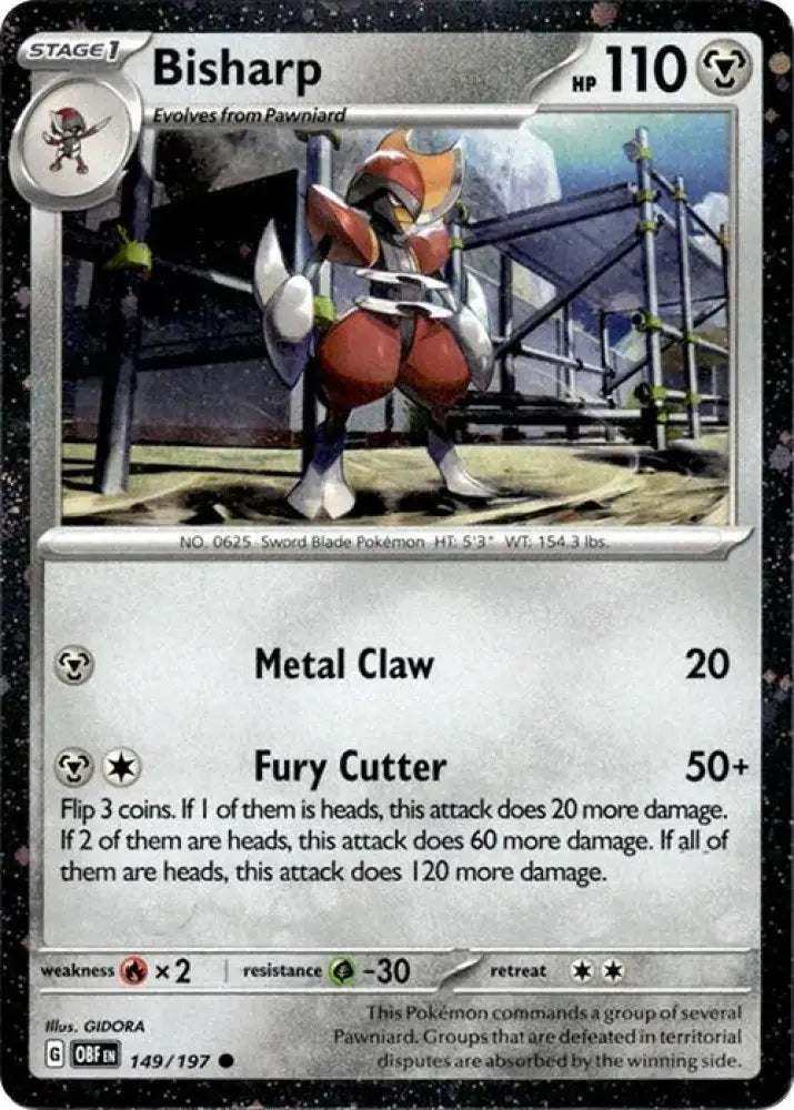 Bisharp (149/197) (Cosmos Holo) [Miscellaneous Cards] - Pokemon Single