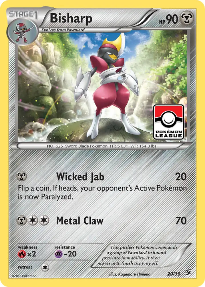 Bisharp (20/39) [XY: Kalos Starter Set] - Pokemon Single