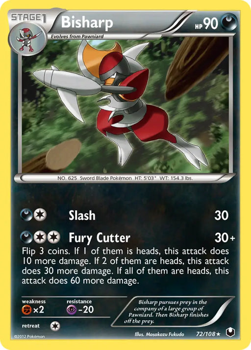 Bisharp (72/108) [Black & White: Dark Explorers] - Pokemon Single