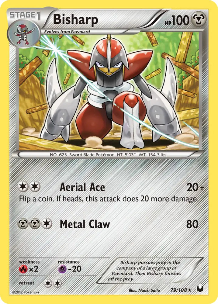 Bisharp (79/108) [Black & White: Dark Explorers] - Pokemon Single