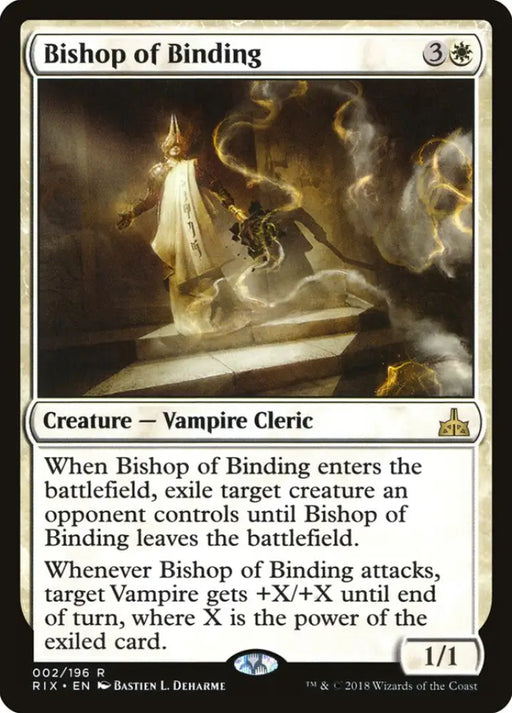 Bishop of Binding [Rivals of Ixalan] - MTG Single