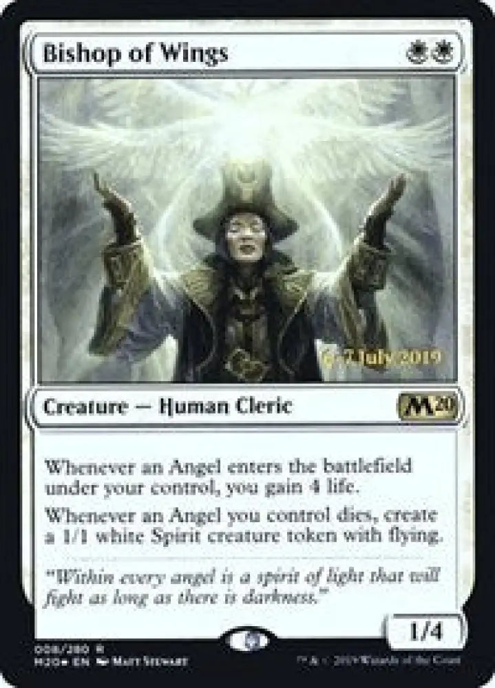 Bishop of Wings (8) [Prerelease Cards]