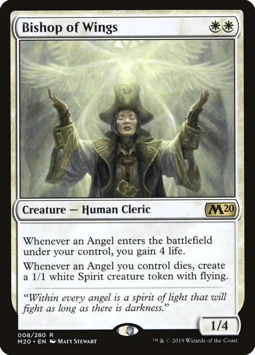 Bishop of Wings [Core Set 2020] - MTG Single