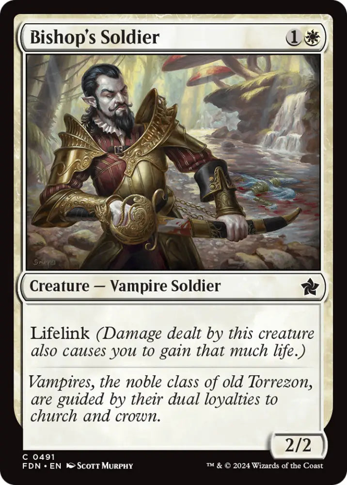 Bishop’s Soldier [Foundations] - MTG Single