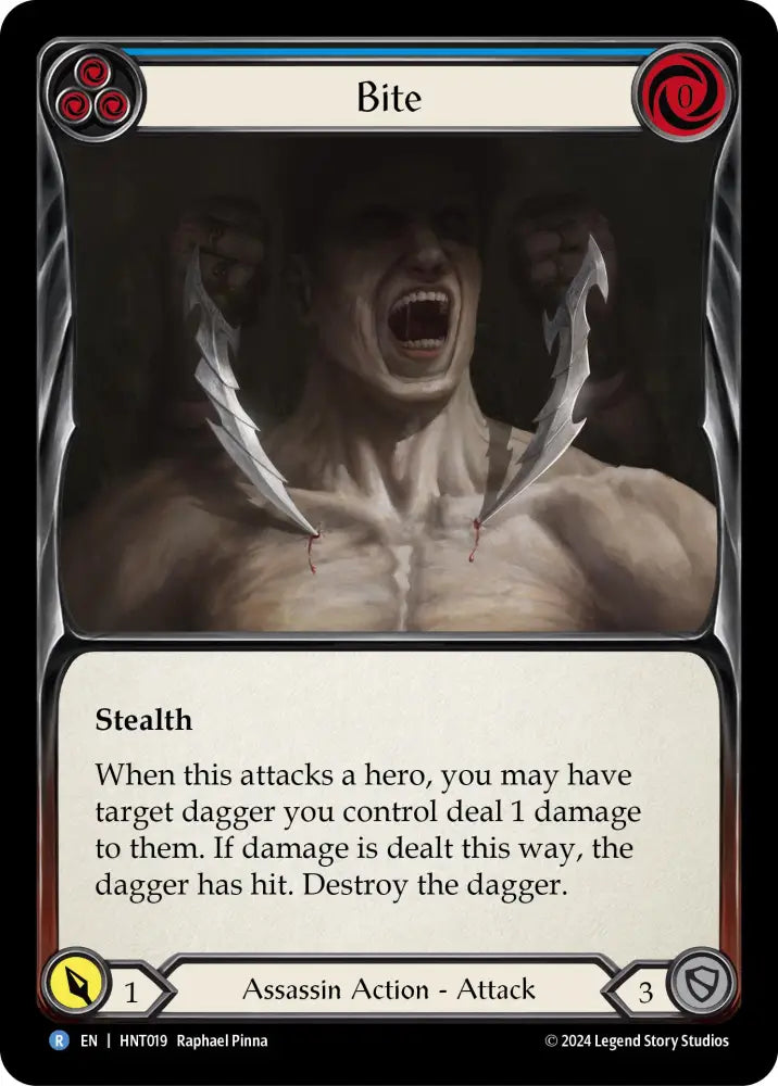 Bite (Blue) [The Hunted] - Flesh And Blood Single