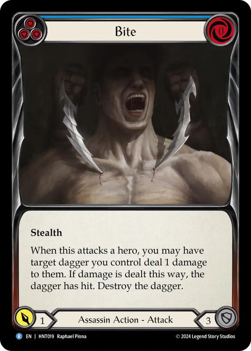 Bite (Blue) [The Hunted] - Flesh And Blood Single
