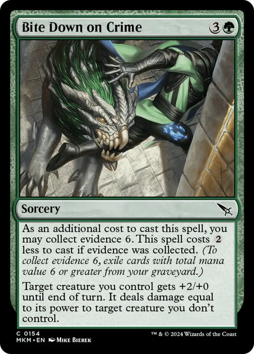 Bite Down on Crime [Murders at Karlov Manor] - MTG Single