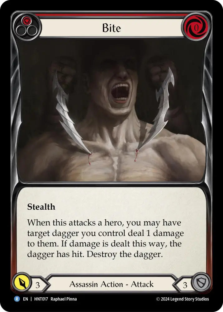 Bite (Red) [The Hunted] - Flesh And Blood Single