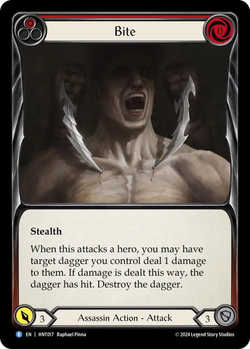 Bite (Red) [The Hunted] - Flesh And Blood Single