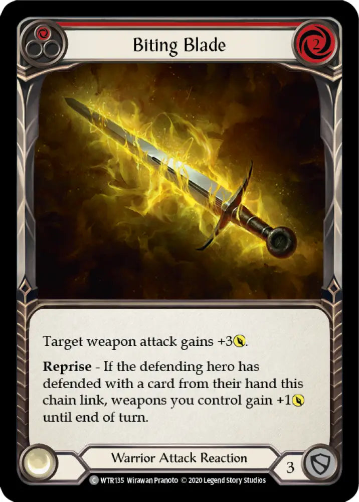 Biting Blade (Red) [Welcome to Rathe Unlimited] Unlimited Normal - Flesh And Blood Single