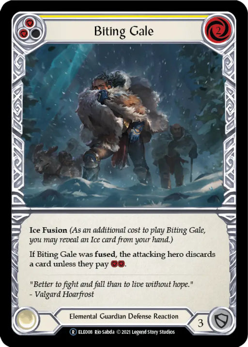 Biting Gale (Yellow) [Tales of Aria Unlimited] Unlimited Normal - Flesh And Blood Single