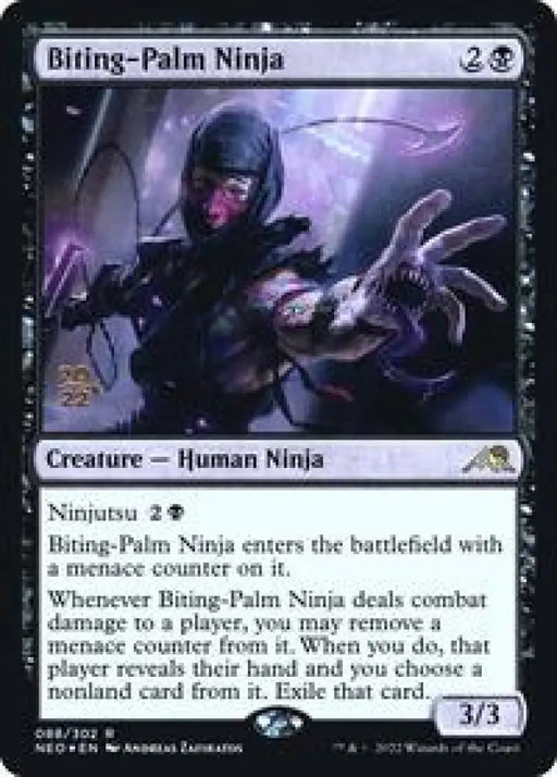 Biting-Palm Ninja (88) [Prerelease Cards]