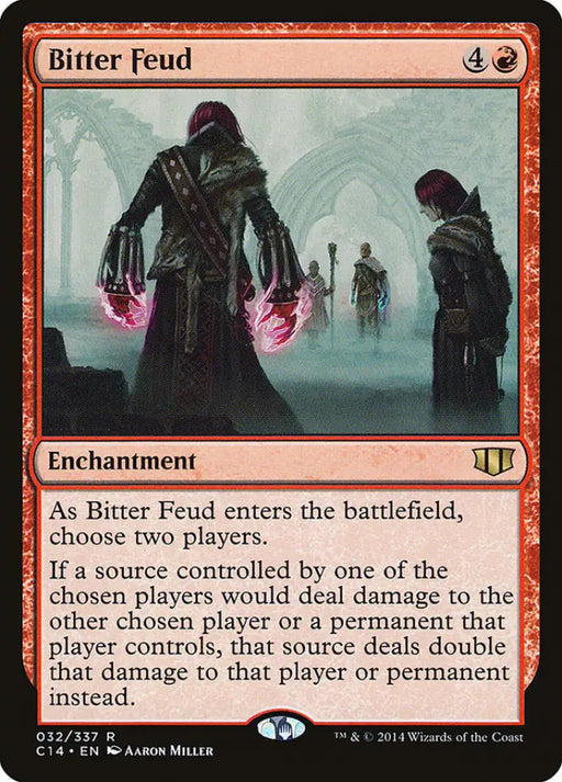 Bitter Feud [Commander 2014] - MTG Single