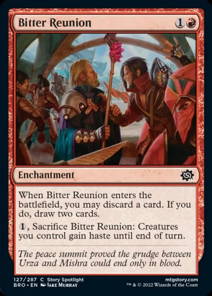 Bitter Reunion [The Brothers’ War] - MTG Single
