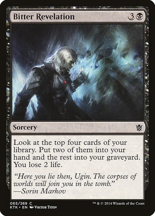 Bitter Revelation [Khans of Tarkir] - MTG Single