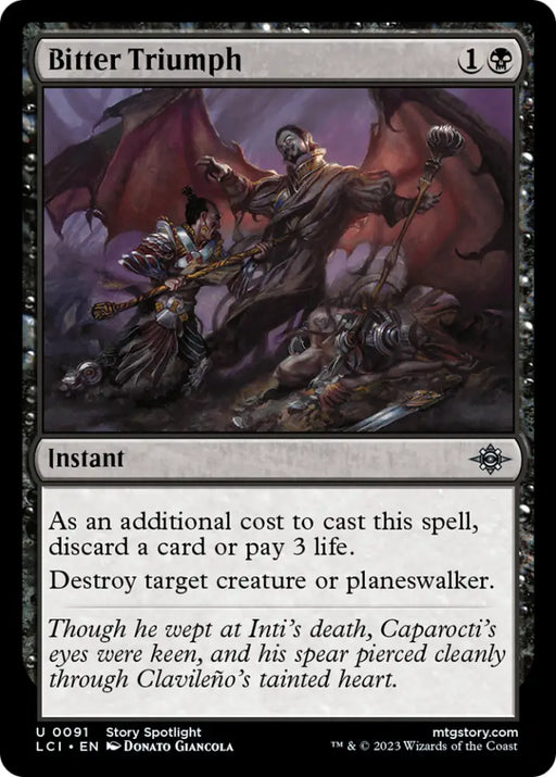 Bitter Triumph [The Lost Caverns of Ixalan] - MTG Single