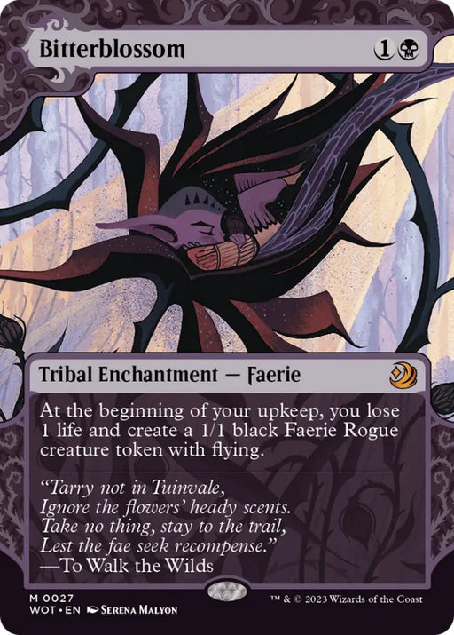 Bitterblossom [Wilds of Eldraine: Enchanting Tales] - MTG Single