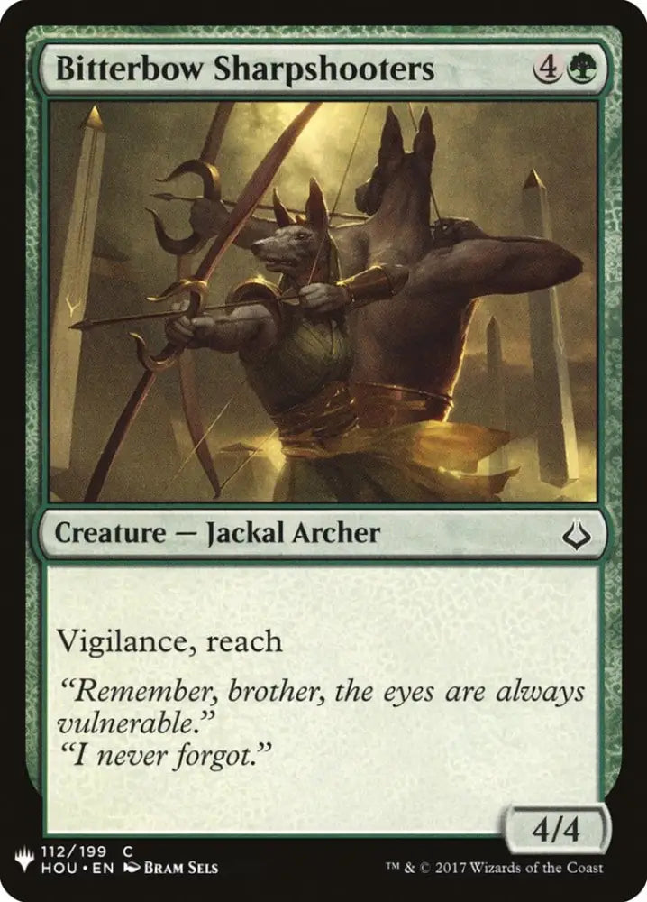 Bitterbow Sharpshooters [Mystery Booster] - MTG Single