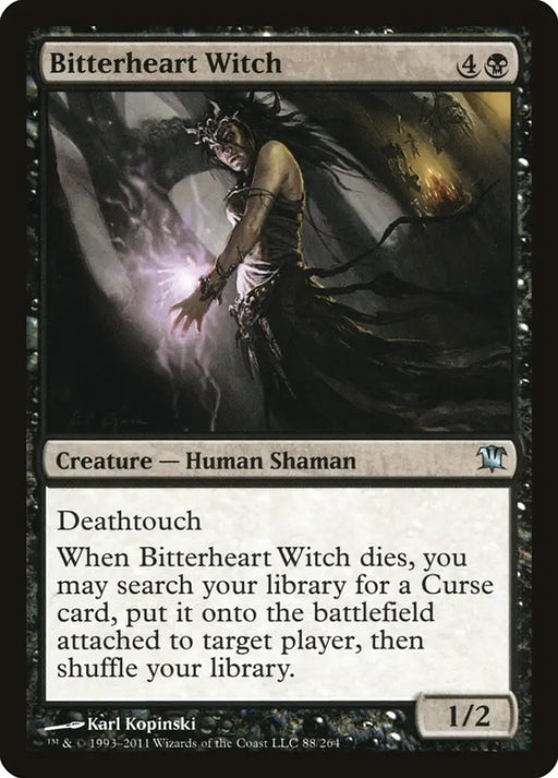 Bitterheart Witch [Innistrad] - MTG Single