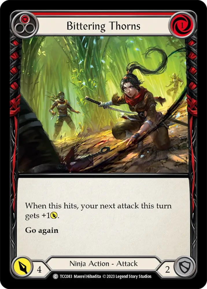 Bittering Thorns (Red) [Round the Table: TCC x LSS] - Flesh And Blood Single
