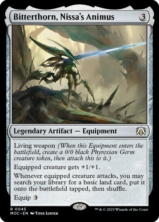 Bitterthorn Nissa’s Animus [March of the Machine Commander] - MTG Single