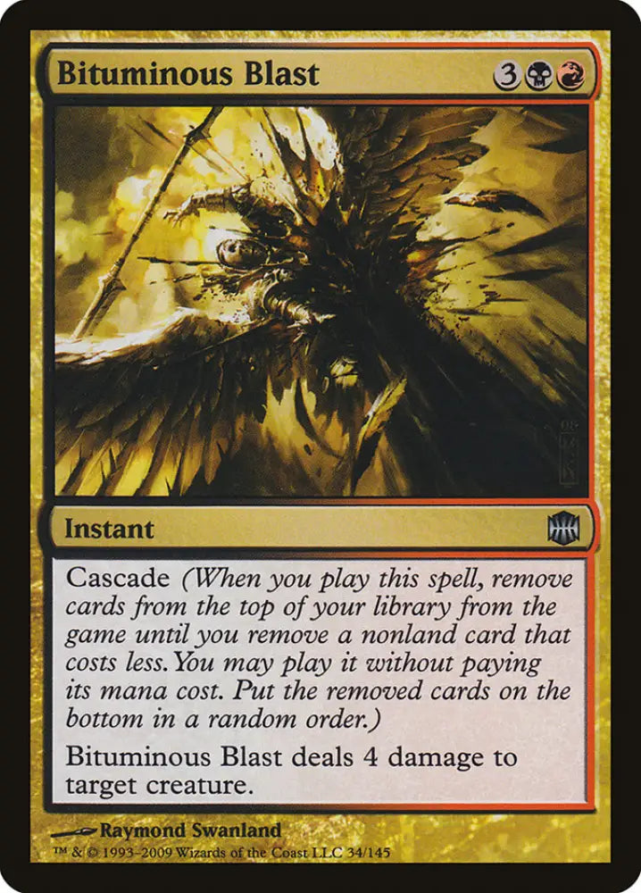 Bituminous Blast [Alara Reborn] - MTG Single