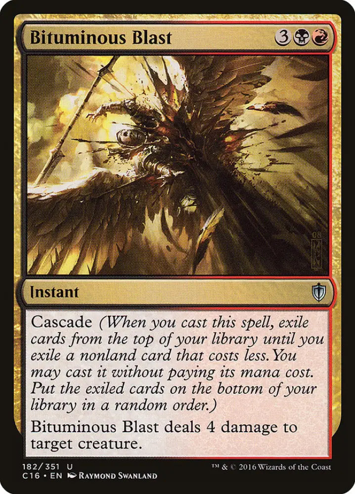 Bituminous Blast [Commander 2016] - MTG Single