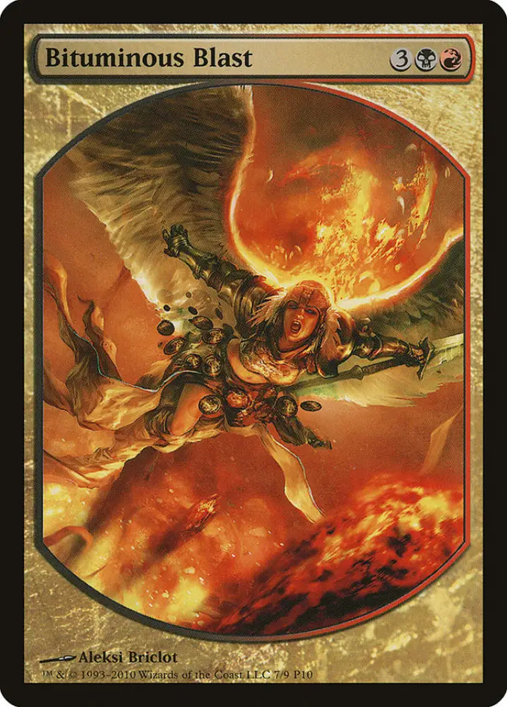 Bituminous Blast [Magic Player Rewards 2010] - MTG Single