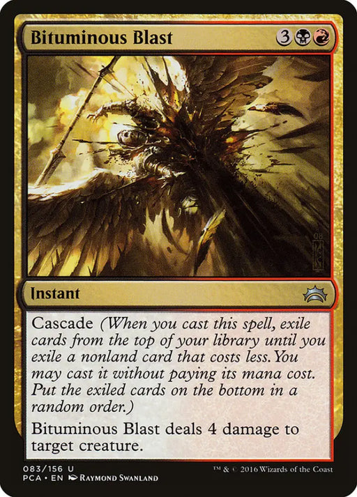 Bituminous Blast [Planechase Anthology] - MTG Single