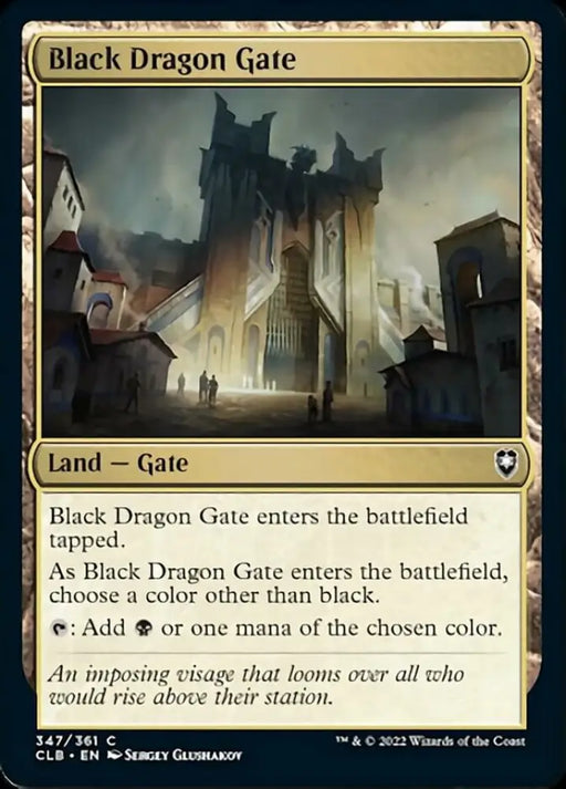 Black Dragon Gate [Commander Legends: Battle for Baldur’s Gate] - MTG Single