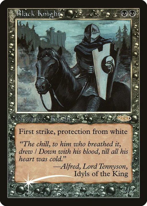 Black Knight [Friday Night Magic 2002] - MTG Single