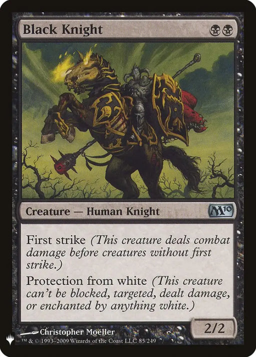 Black Knight [Mystery Booster] - MTG Single