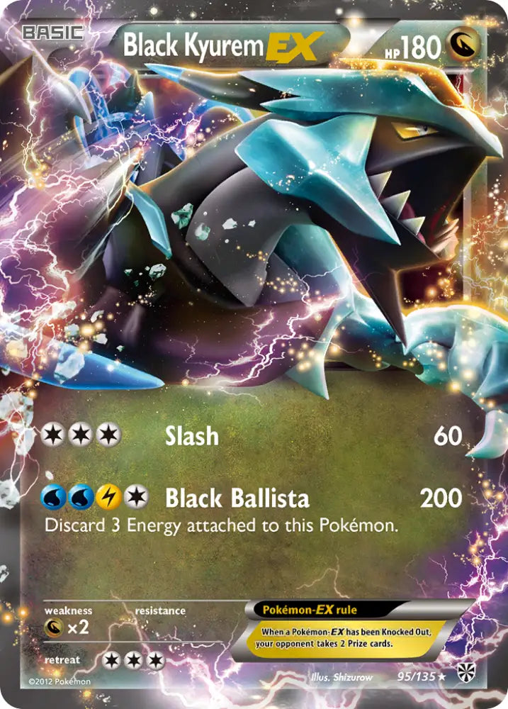Black Kyurem EX (95/135) [Black & White: Plasma Storm] - Pokemon Single
