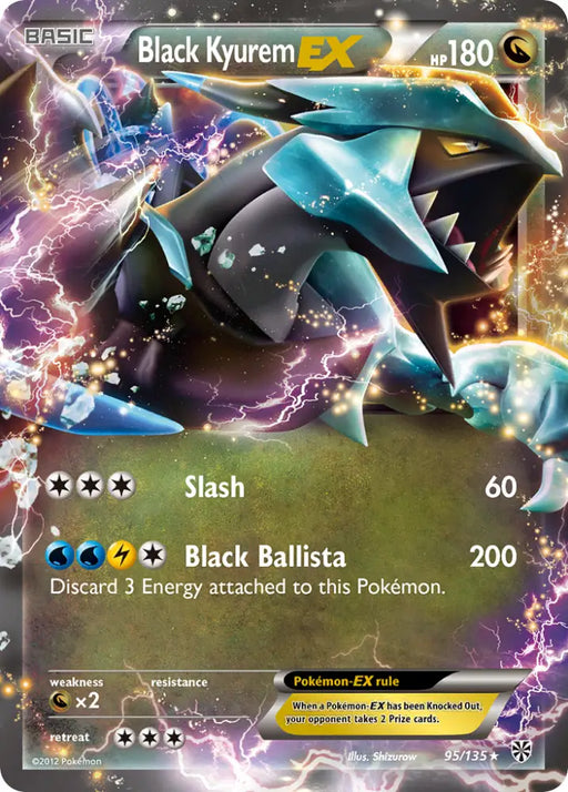 Black Kyurem EX (95/135) [Black & White: Plasma Storm] - Pokemon Single