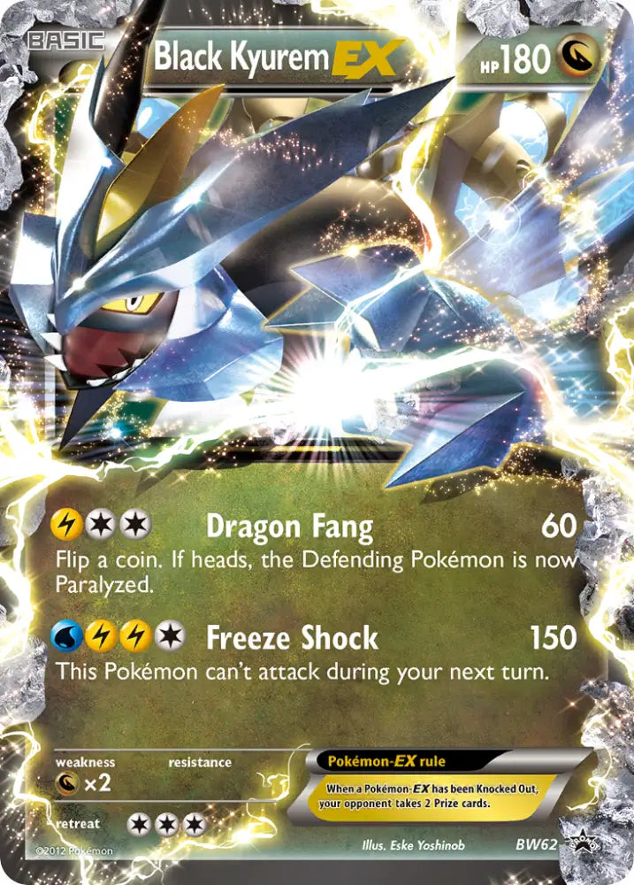 Black Kyurem EX (BW62) [Black & White: Black Star Promos] - Pokemon Single