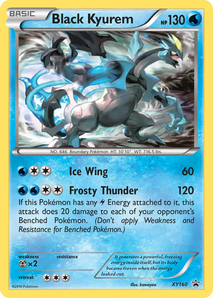 Black Kyurem (XY160) [XY: Black Star Promos] - Pokemon Single
