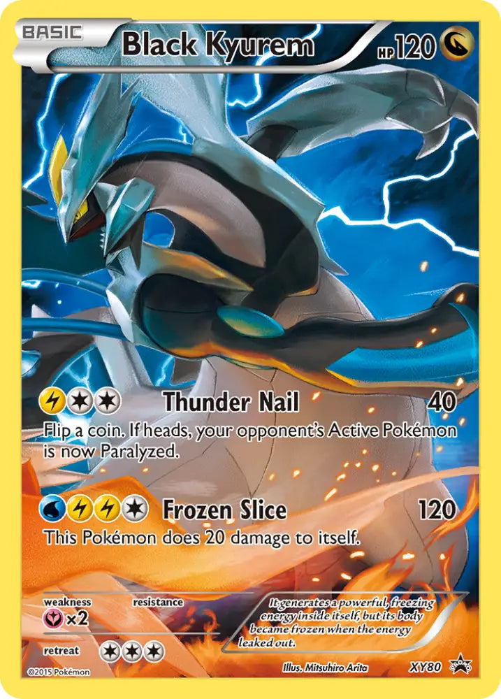 Black Kyurem (XY80) (Full Art Promo) [XY: Black Star Promos] - Pokemon Single