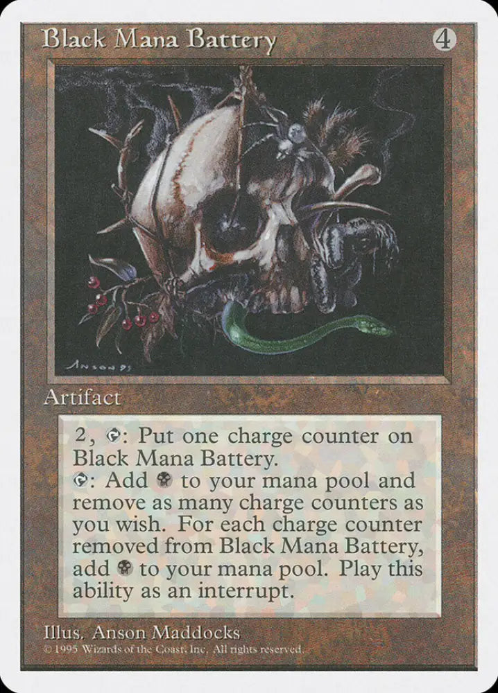 Black Mana Battery [Fourth Edition] - MTG Single