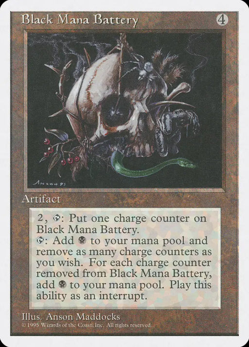 Black Mana Battery [Fourth Edition] - MTG Single