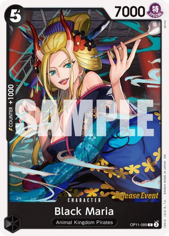 Black Maria (OP11-089) [A Fist of Divine Speed Release Event Cards]