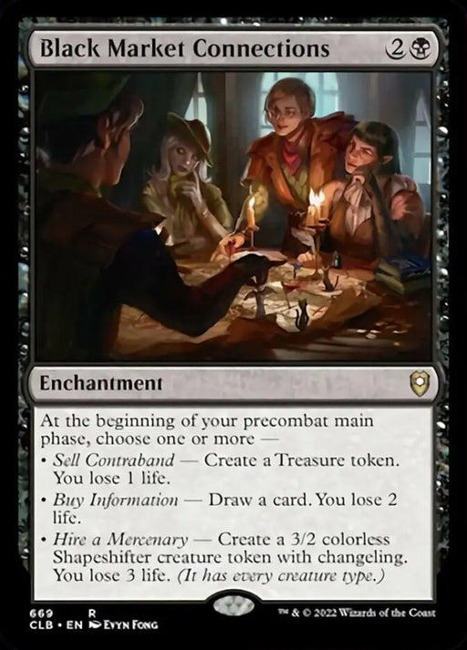 Black Market Connections [Commander Legends: Battle for Baldur’s Gate] - MTG Single