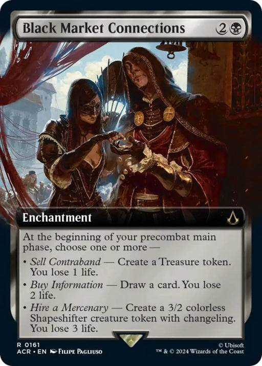 Black Market Connections (Extended Art) [Assassin’s Creed] - MTG Single