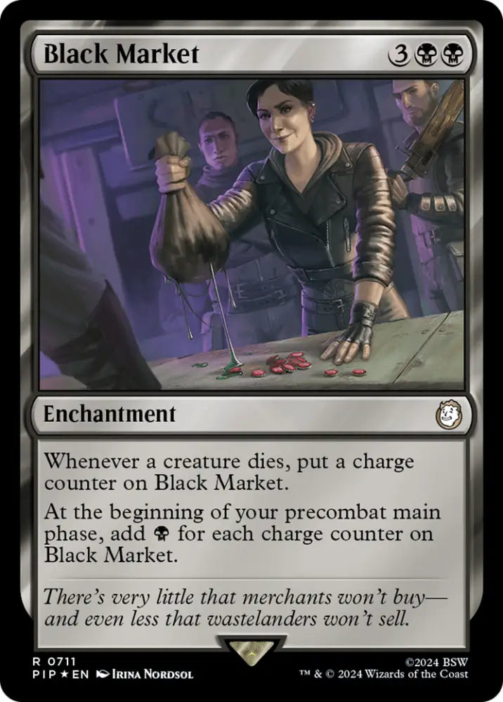 Black Market (Surge Foil) [Fallout] - MTG Single