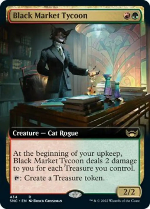 Black Market Tycoon (Extended Art) [Streets of New Capenna] - MTG Single