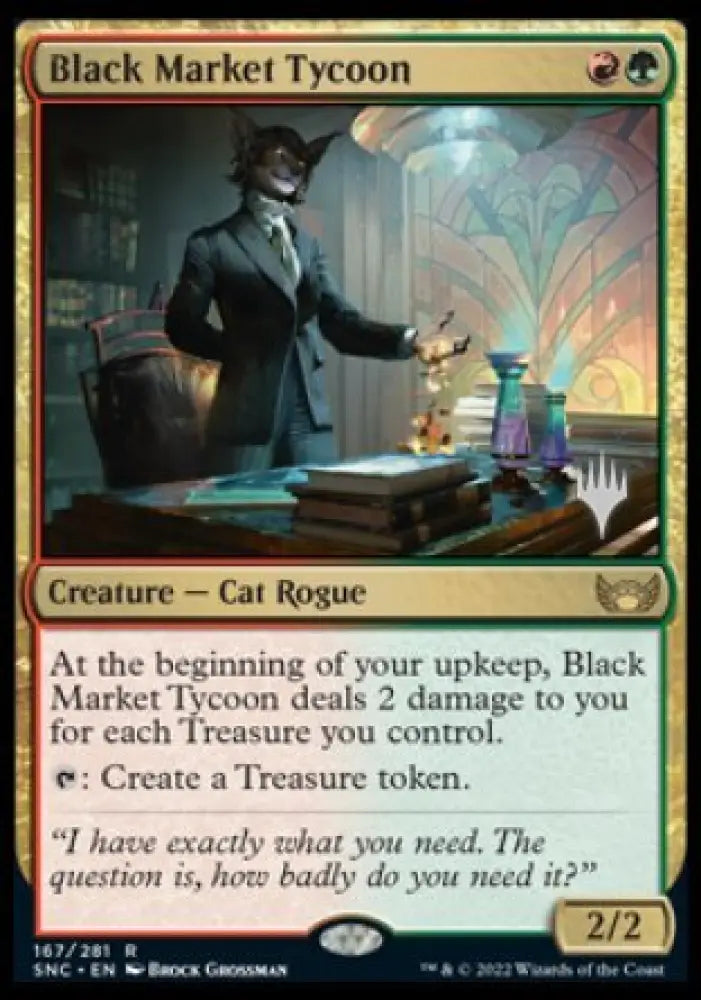 Black Market Tycoon (Promo Pack) [Streets of New Capenna Promos] - MTG Single