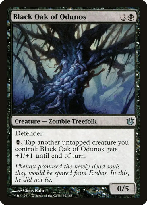 Black Oak of Odunos [Born of the Gods] - MTG Single