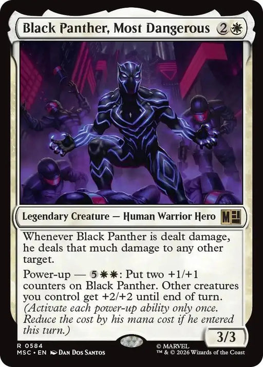 Black Panther, Most Dangerous (584) [Marvel Super Heroes Commander]