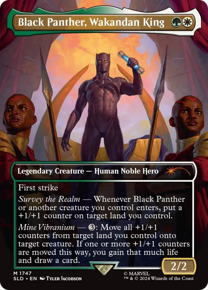 Black Panther Wakandan King [Secret Lair Drop Series] - MTG Single