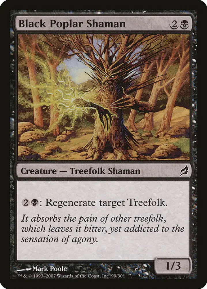 Black Poplar Shaman [Lorwyn] - MTG Single