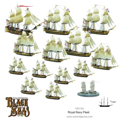 Black Seas: Royal Navy Fleet (1770 - 1830)(Preorder) - Miniature Games